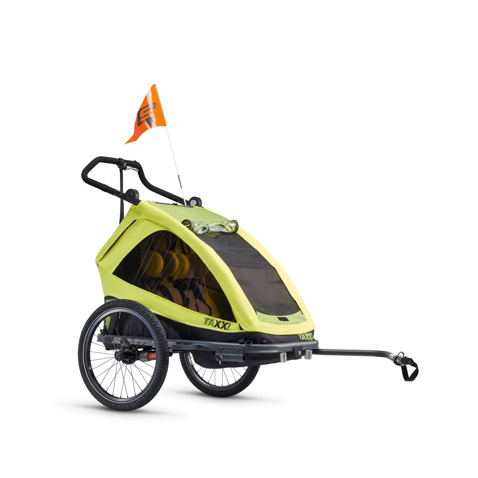 TAXXI ELITE for two Kinderanhänger (Lime)