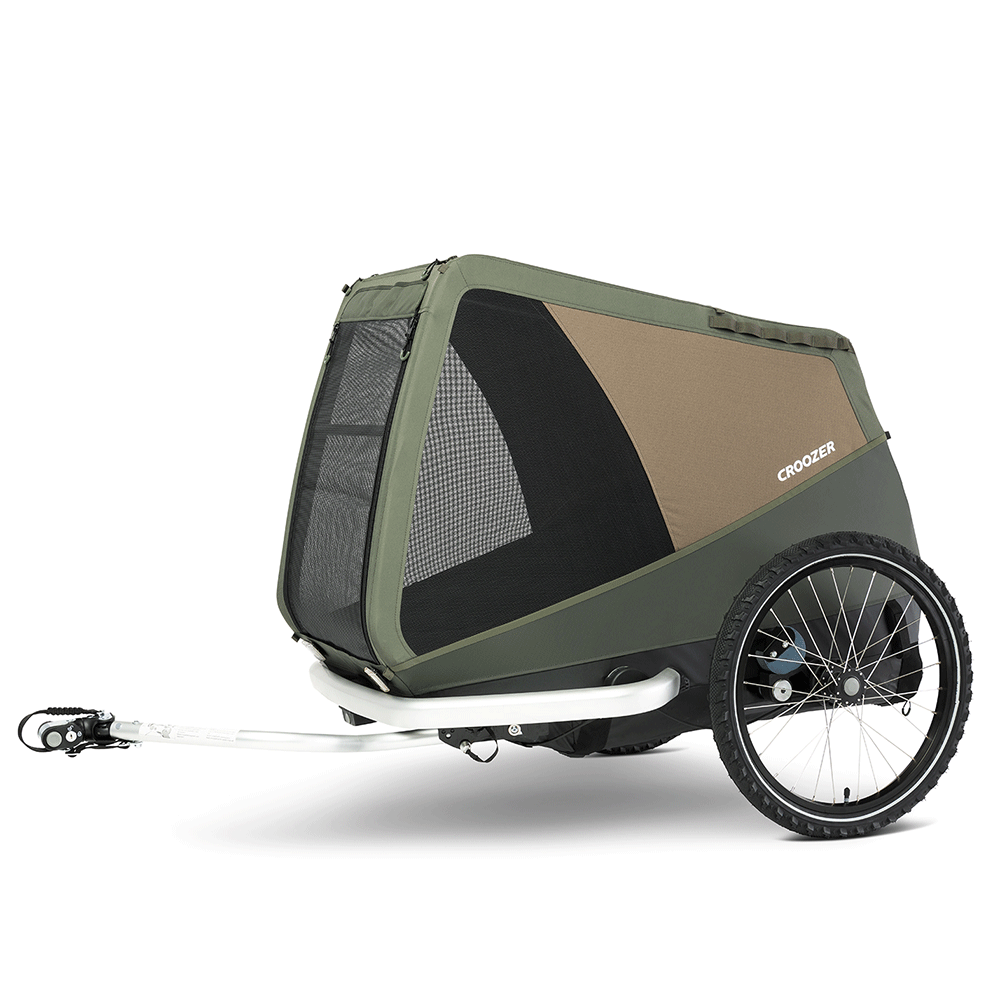 Croozer Dog Mikke 2025 Hundeanhänger - Moss Green