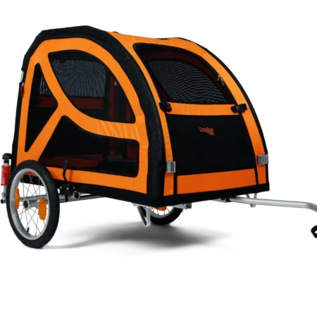 Hunde Gefederter Fahrradanhänger für große - TrendPet DogBus L